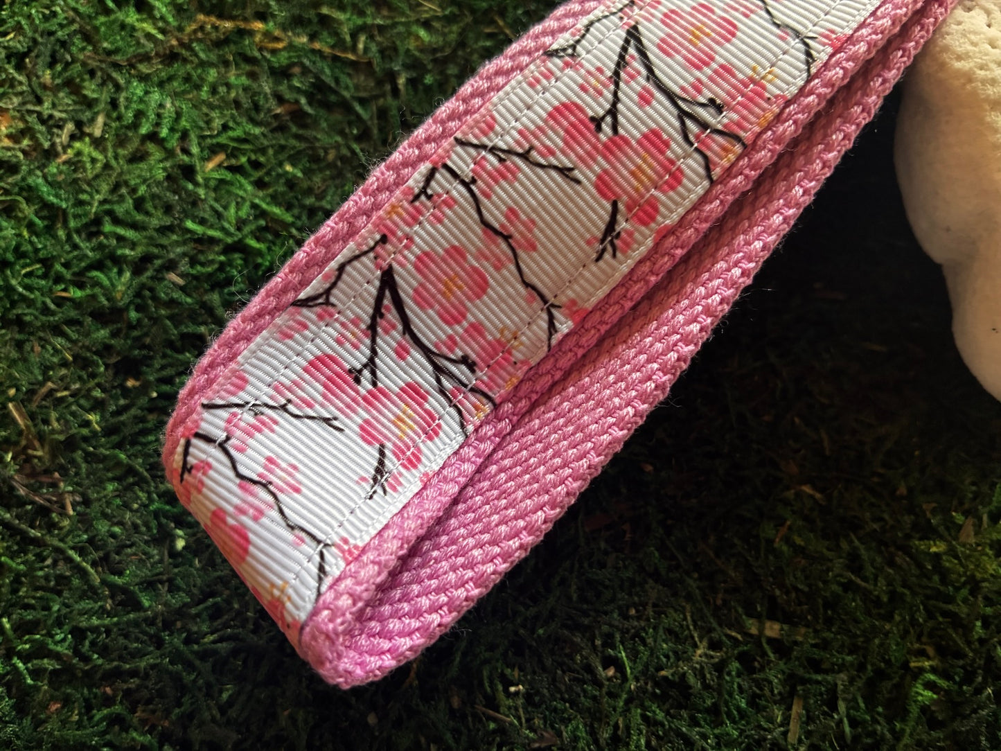 Cherry Blossom Wristlet Keychain