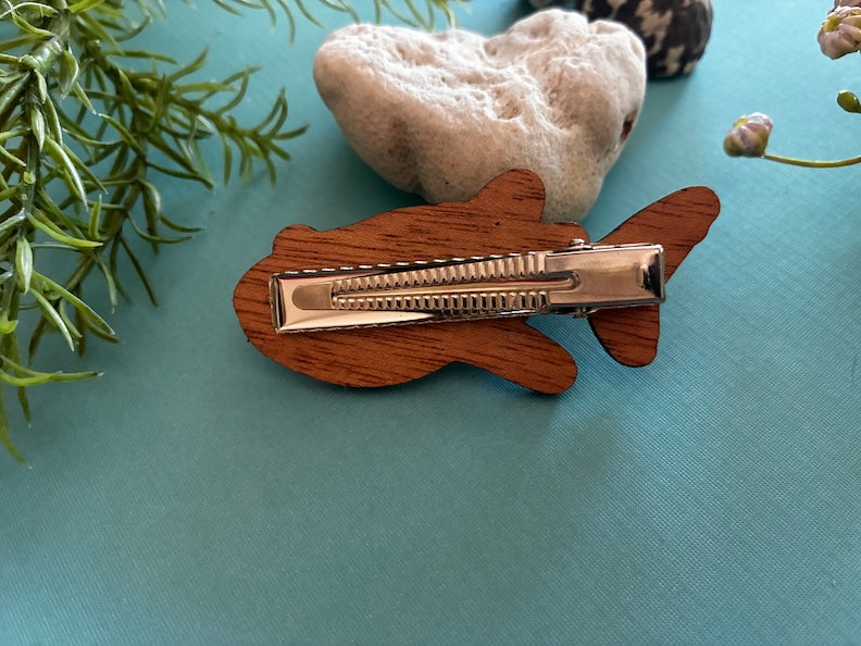 Whale Shark Hair Clip